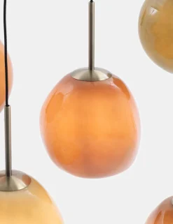 COCOmaison Hanglampen>Abby hanglamp 5*E27 - Multikleur