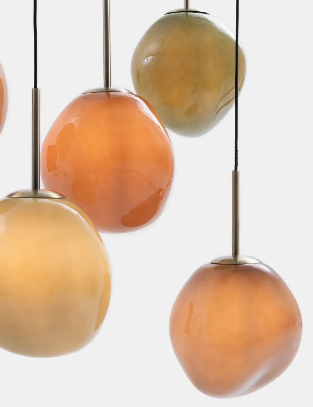 COCOmaison Hanglampen>Abby hanglamp 5*E27 - Multikleur