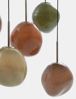 COCOmaison Hanglampen>Abby hanglamp 5*E27 - Multikleur