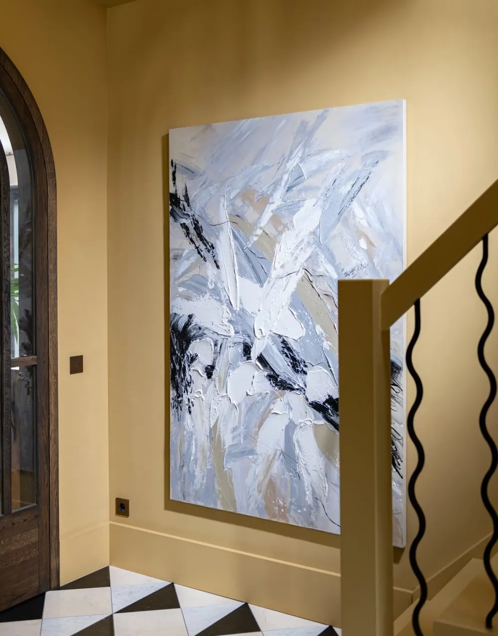 COCOmaison Schilderijen>Abstract Power schilderij 120x180cm - Multikleur