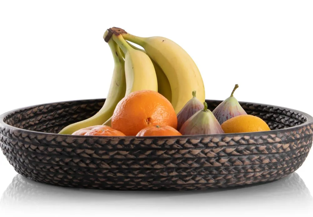 COCOmaison Tafelaccessoires>Adam schaal D38,5cm - Zwart