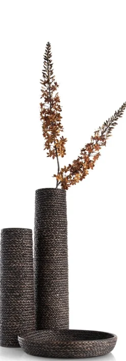 COCOmaison Vazen>Adam vaas H49cm - Zwart