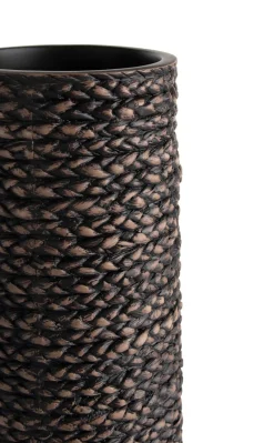 COCOmaison Vazen>Adam vaas H68,5cm - Zwart