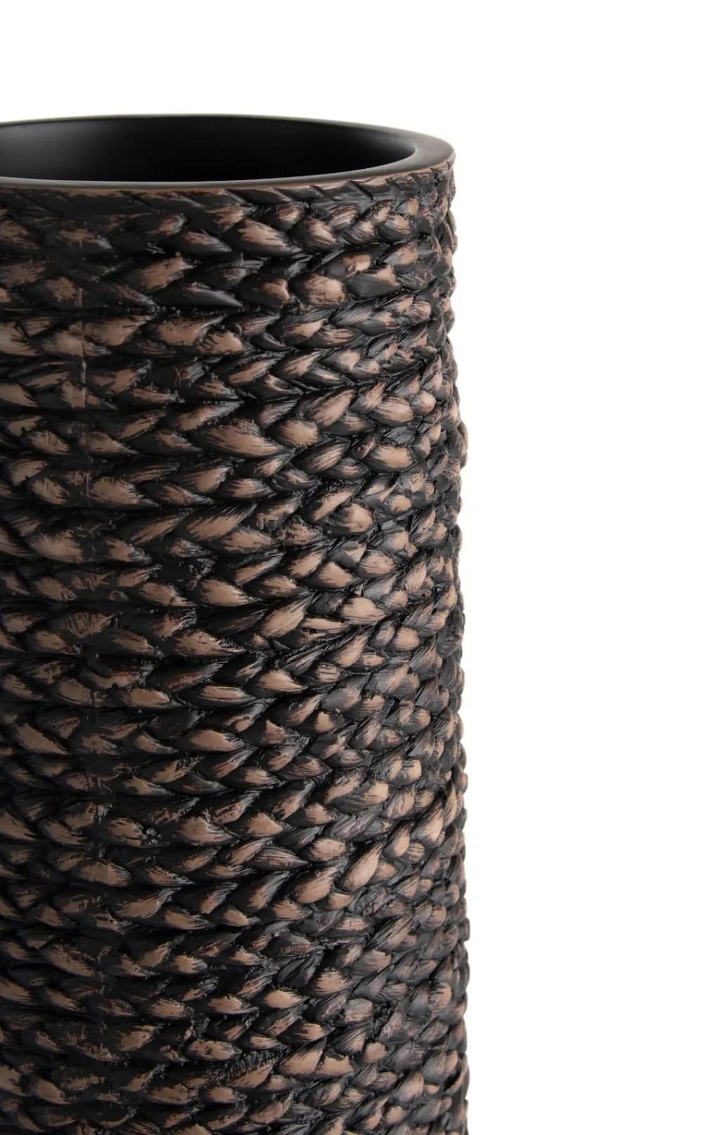 COCOmaison Vazen>Adam vaas H68,5cm - Zwart
