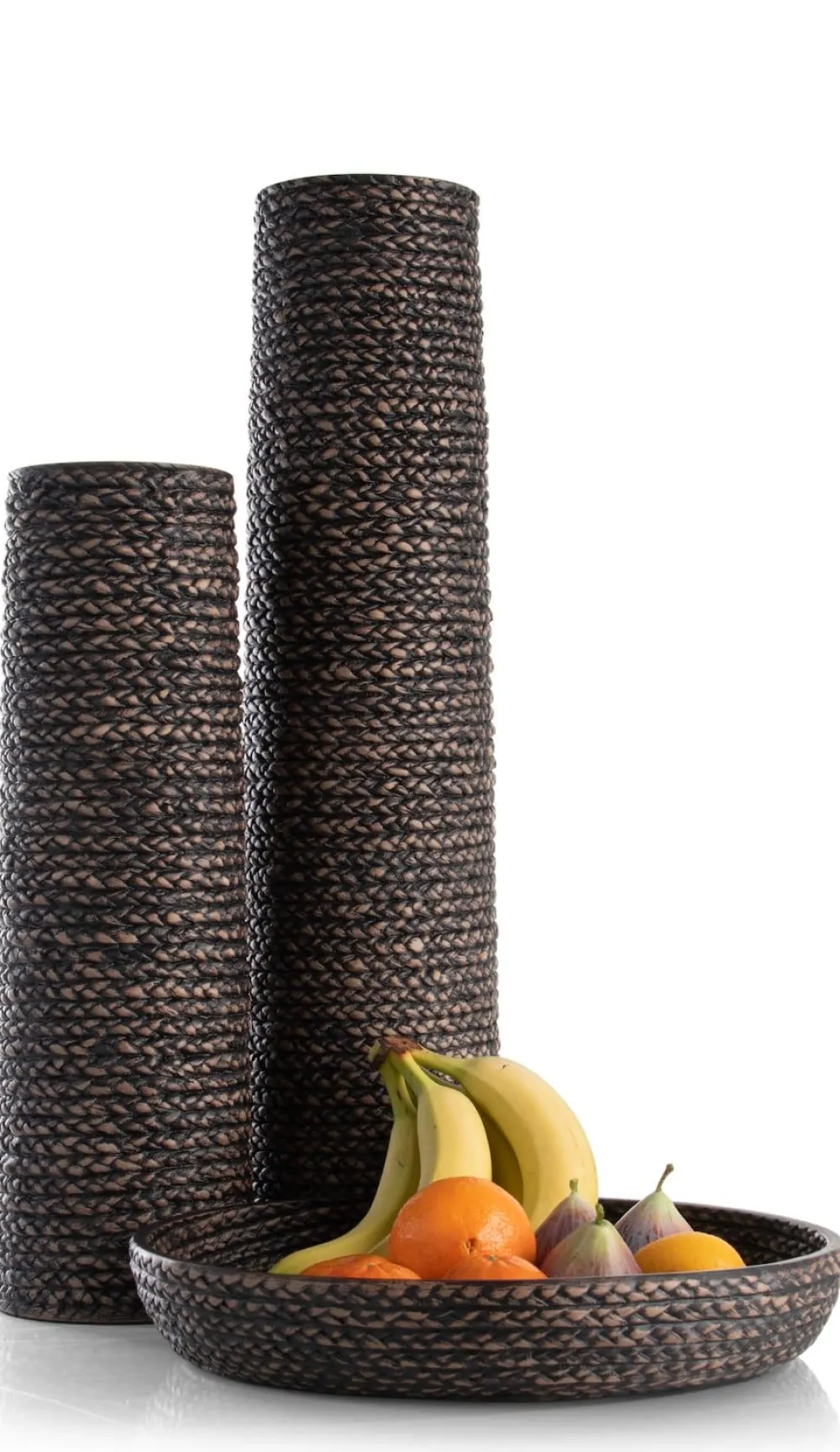 COCOmaison Vazen>Adam vaas H68,5cm - Zwart