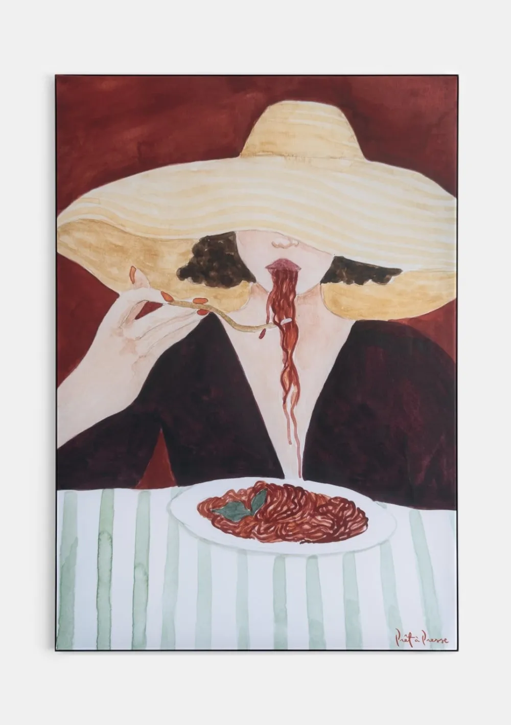 COCOmaison Schilderijen>Allegra wand doek - 70x100cm