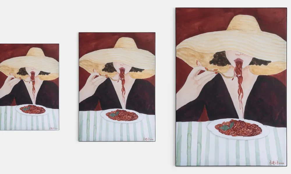 COCOmaison Schilderijen>Allegra wand doek - 70x100cm