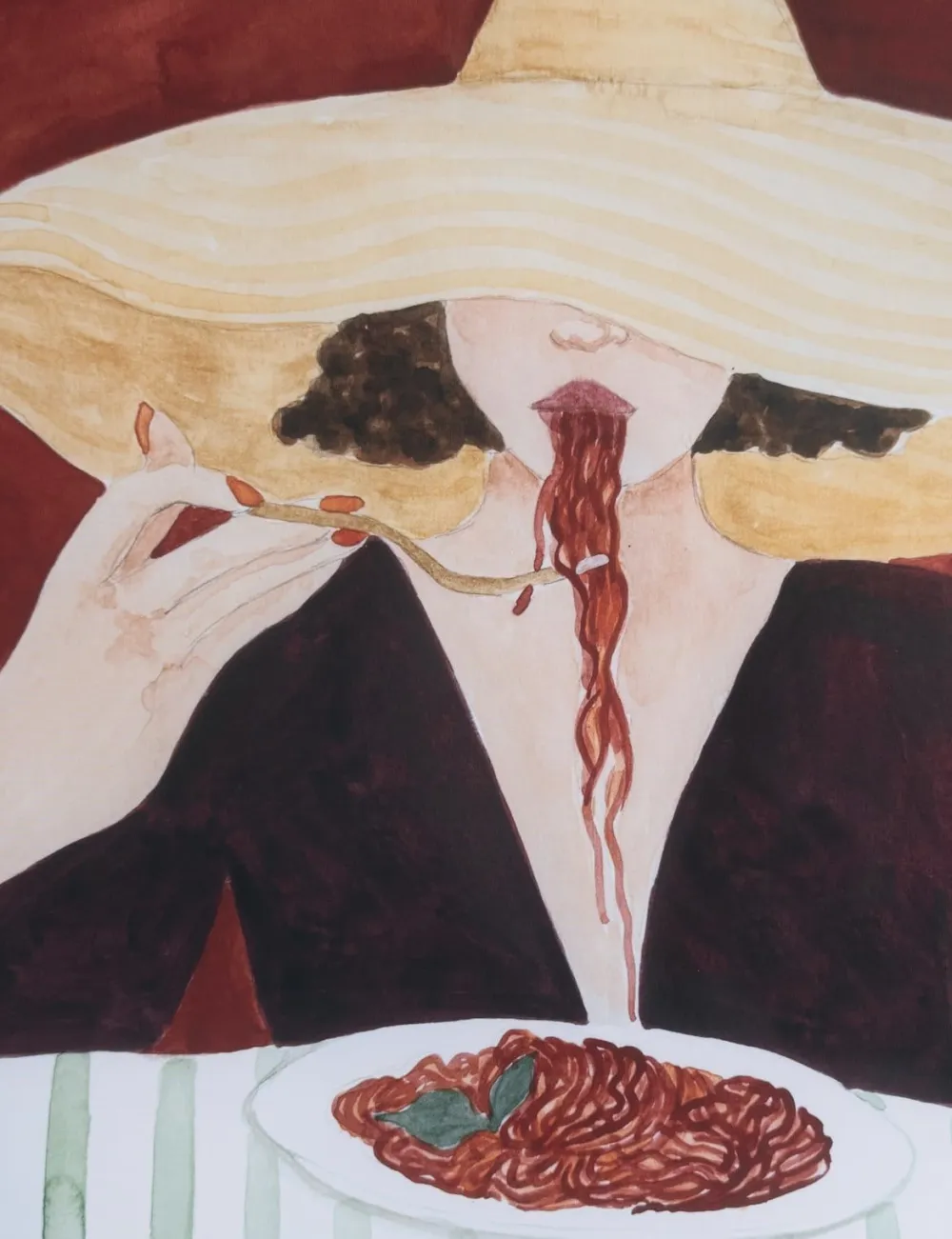 COCOmaison Schilderijen>Allegra wand doek - 70x100cm