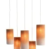 COCOmaison Hanglampen>Ambre hanglamp 5*E27 - Koper