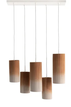 COCOmaison Hanglampen>Ambre hanglamp 5*E27 - Koper