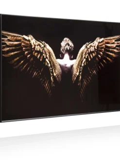 COCOmaison Schilderijen>Angel Wings fotoschilderij 80x150cm - Bruin