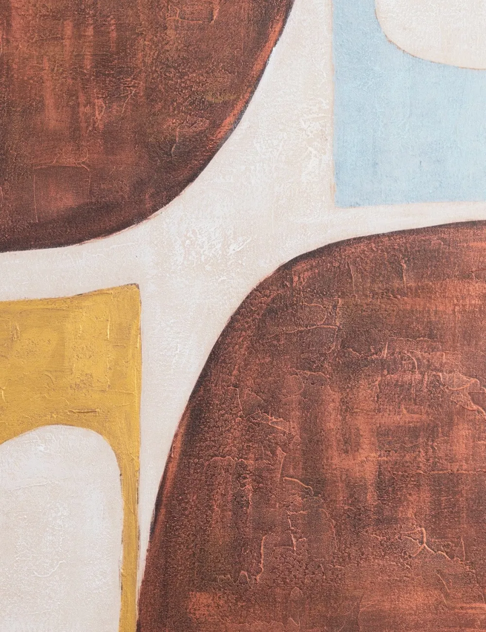 COCOmaison Schilderijen>Annemijn schilderij 80x80cm - Multikleur