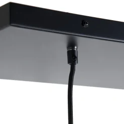 COCOmaison Hanglampen>Arjen hanglamp 5*E27 - Zwart/Goud