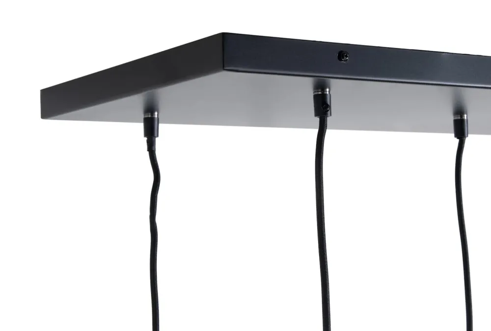 COCOmaison Hanglampen>Arjen hanglamp 5*E27 - Zwart/Goud