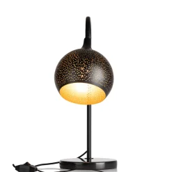 COCOmaison Tafellampen>Arjen tafellamp 1*E27 - Zwart/Goud