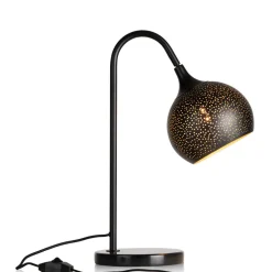 COCOmaison Tafellampen>Arjen tafellamp 1*E27 - Zwart/Goud