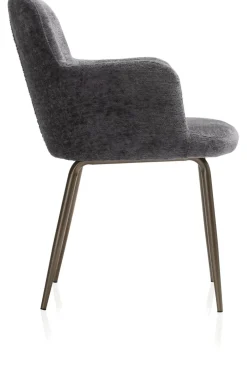COCOmaison Eetkamer- En Barstoelen>Armstoel Olle - Antraciet