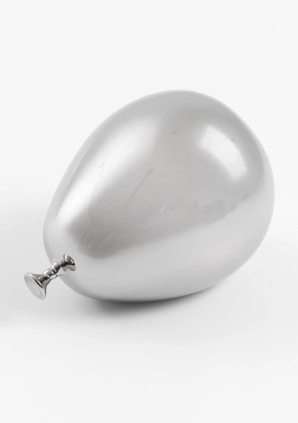 COCOmaison Beelden>Balloon beeld H17cm - Zilver