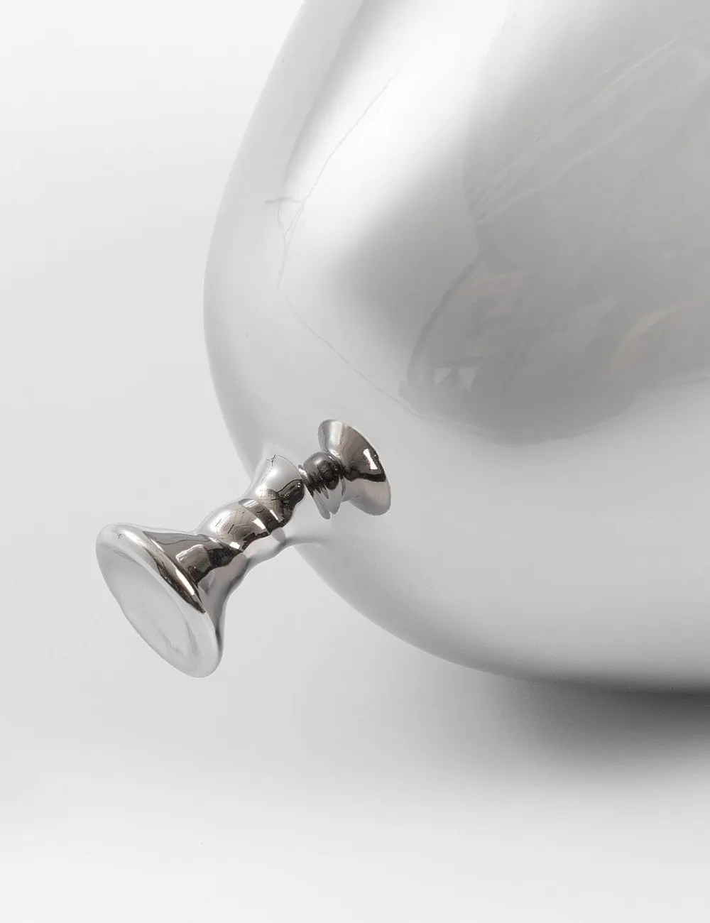 COCOmaison Beelden>Balloon beeld H17cm - Zilver