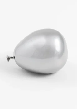 COCOmaison Beelden>Balloon beeld H17cm - Zilver