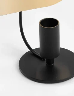 COCOmaison Kandelaars En Kaarsenhouders>Bea kandelaar H20cm - Zwart/Goud