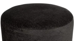 COCOmaison Poefs En Krukken>BeautiQ - Chic poef - rond 80 cm - Antraciet