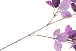 COCOmaison Kunstbloemen En -Planten>Beech Leaves Spray H95cm kunstbloem - Paars