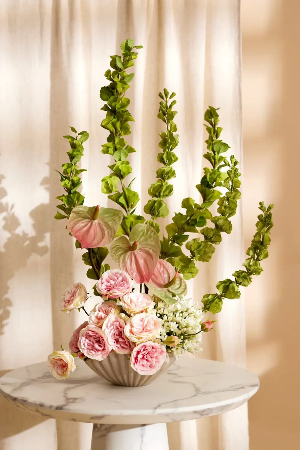 COCOmaison Tafelaccessoires>Bella schaal D28cm - Cremekleurig