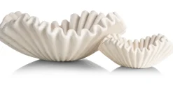 COCOmaison Tafelaccessoires>Bella schaal D28cm - Cremekleurig