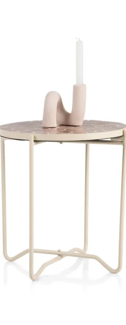 COCOmaison Bijzettafels>Bento bijzettafel H45cm - Roze