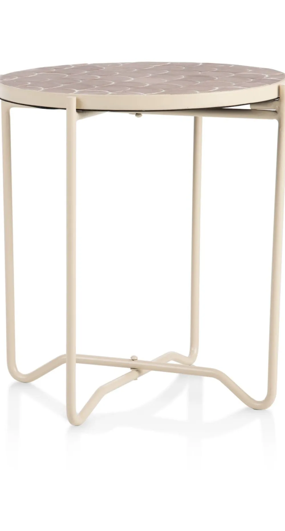 COCOmaison Bijzettafels>Bento bijzettafel H45cm - Roze