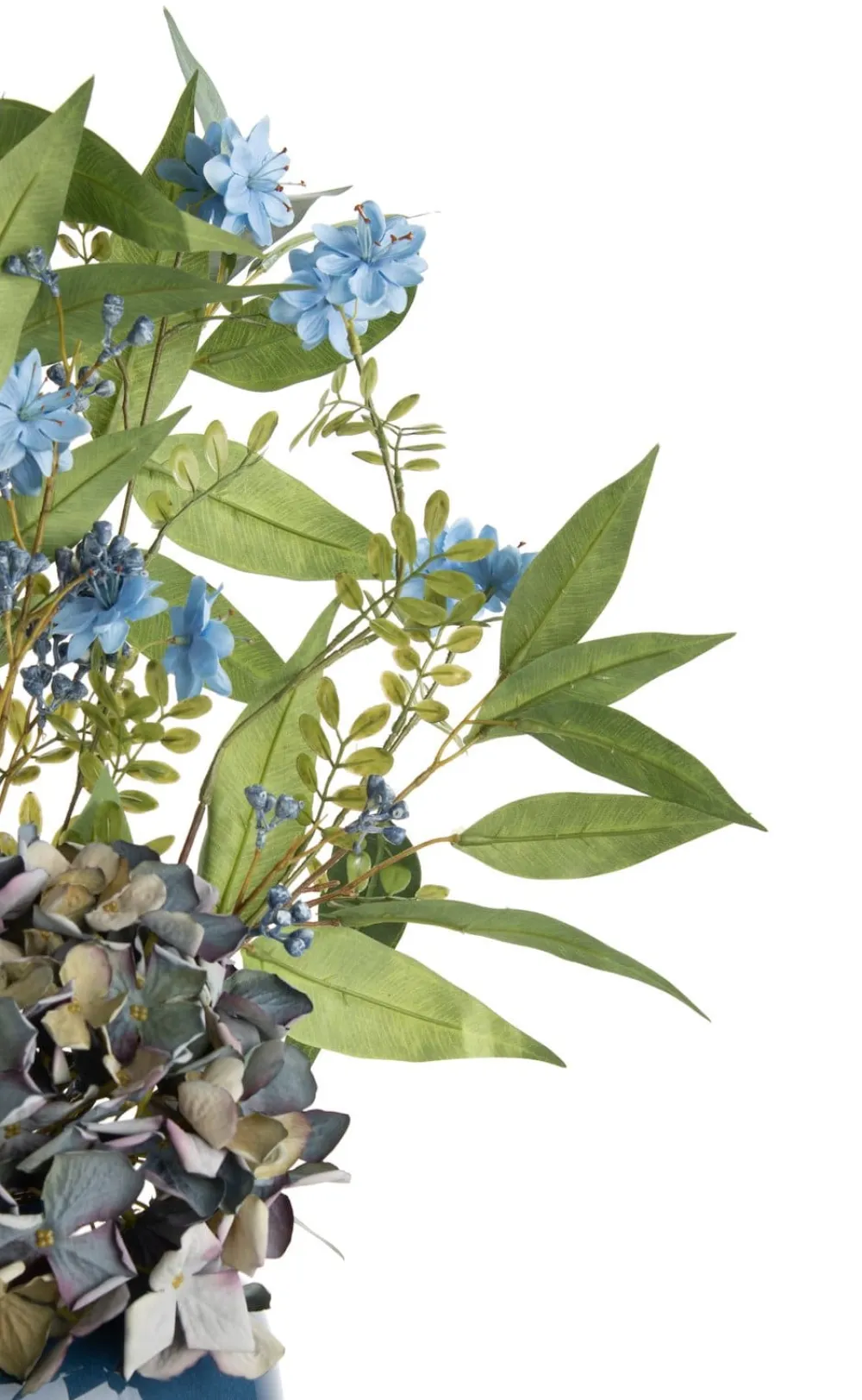 COCOmaison Kunstbloemen En -Planten>Blossom Spray H91cm kunstbloem - Blauw