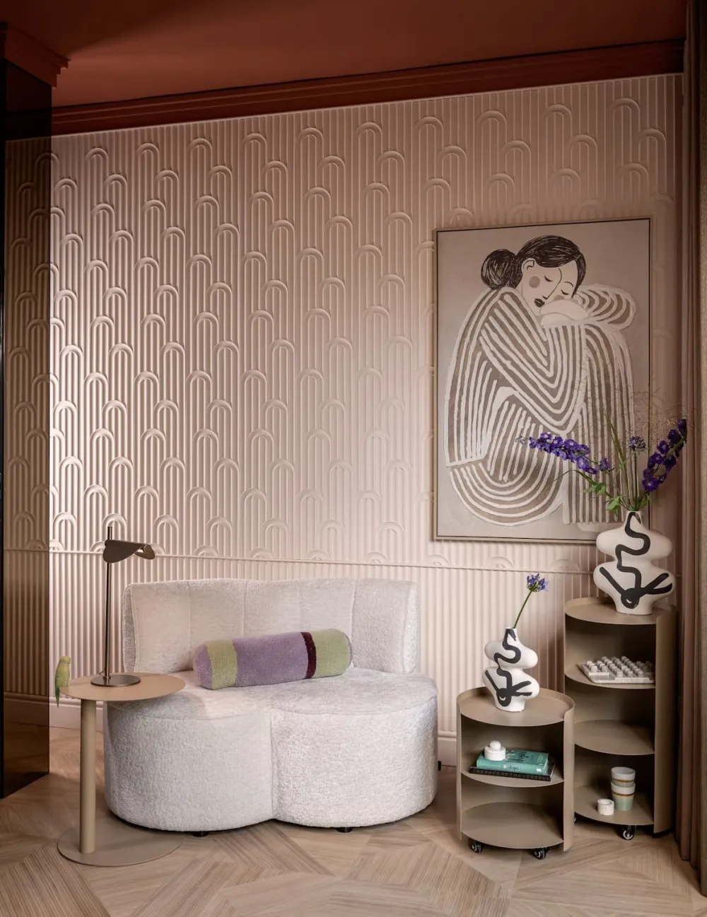 COCOmaison Sierkussens>Bobbie bolster kussen 15x50cm - Multikleur