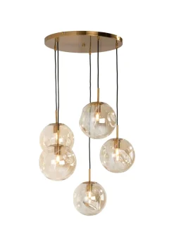COCOmaison Hanglampen>Bo hanglamp 5*E27 - Goud