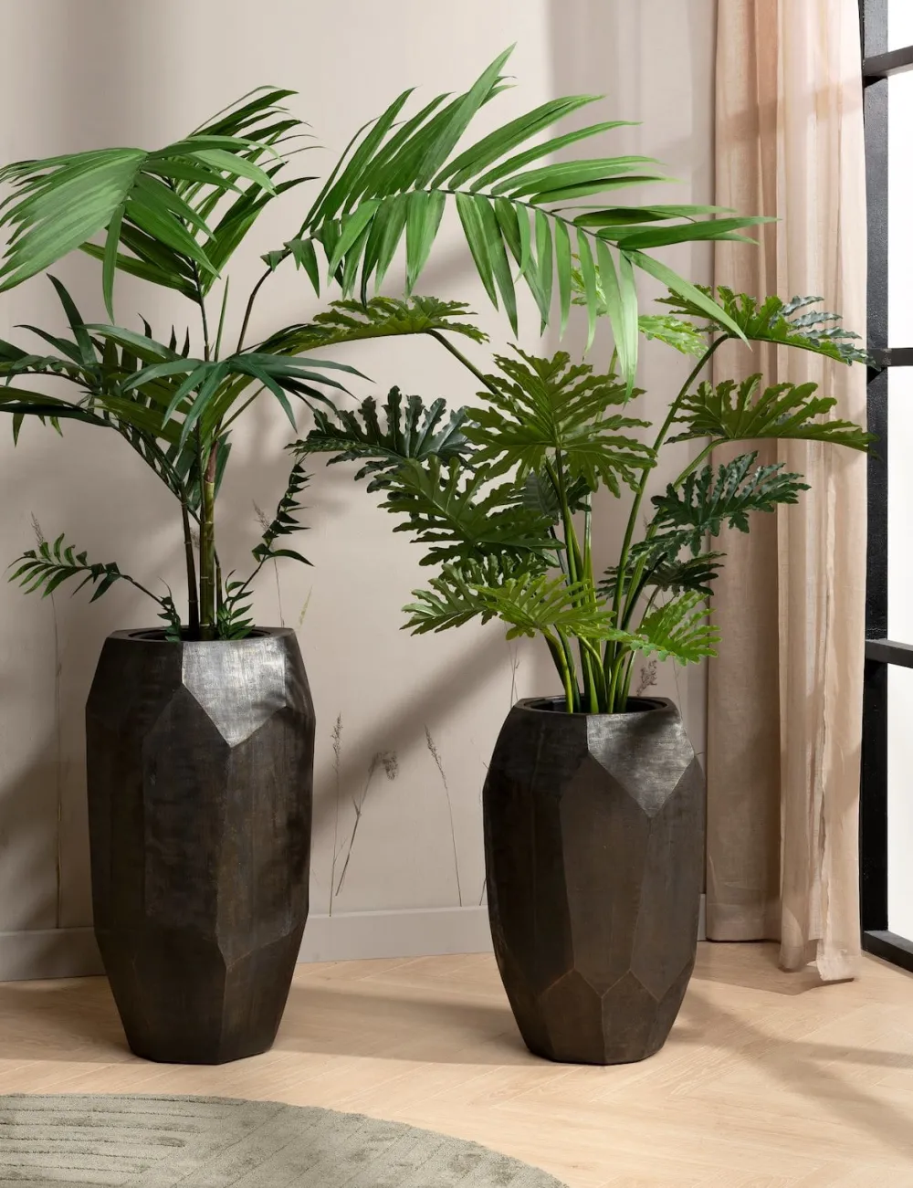 COCOmaison Potten En Bloempotten>Bolsena pot H90cm - Brons