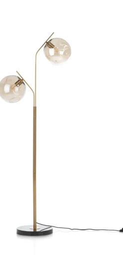 COCOmaison Vloerlampen>Bo vloerlamp 2*E27 - Goud