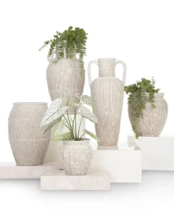 COCOmaison Potten En Bloempotten>Braga pot H25cm - Beige