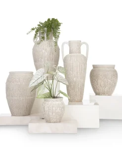 COCOmaison Vazen>Braga vaas H70cm - Beige