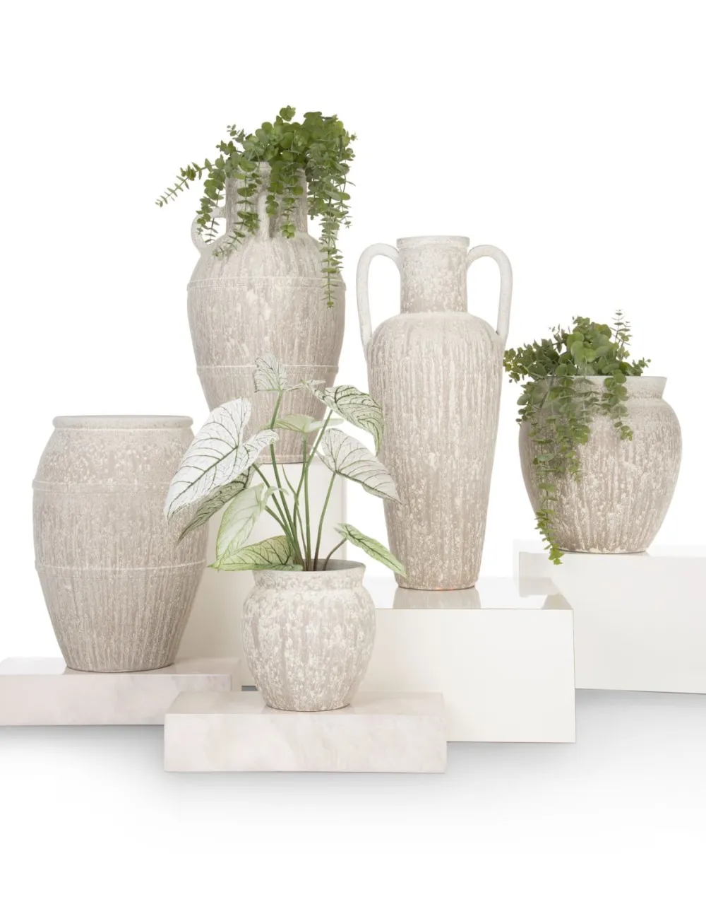 COCOmaison Vazen>Braga vaas H75cm - Beige