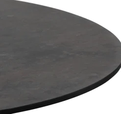 COCOmaison Bistro- En Bartafels>Brest bartafel stone anthracite D80cm - Goud