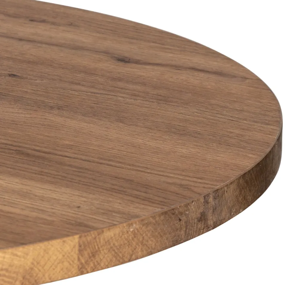 COCOmaison Bistro- En Bartafels>Brest bartafel vintage oak D80cm - Goud