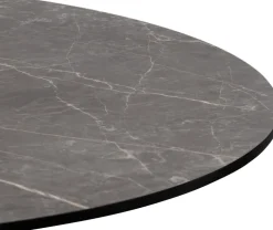 COCOmaison Bistro- En Bartafels>Brest bistrotafel marble light grey D80cm - Goud