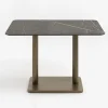 COCOmaison Bistro- En Bartafels>Brest bistrotafel marble onyx 120x75cm - Goud