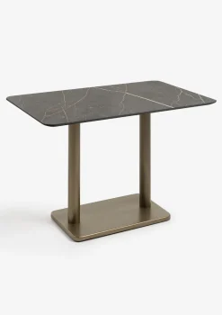 COCOmaison Bistro- En Bartafels>Brest bistrotafel marble onyx 120x75cm - Goud