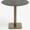 COCOmaison Bistro- En Bartafels>Brest bistrotafel marble onyx D80cm - Goud