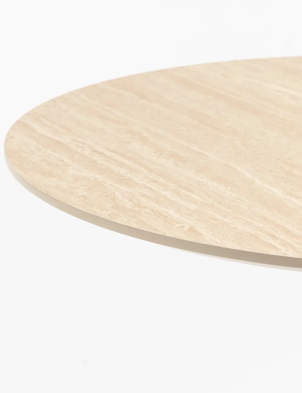 COCOmaison Bistro- En Bartafels>Brest bistrotafel Travertine D80cm - Goud