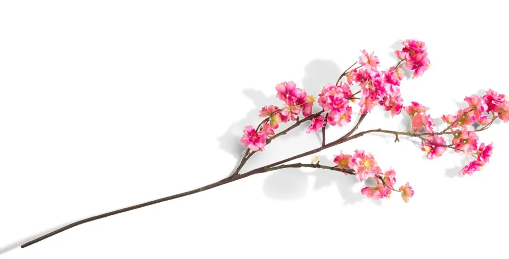 COCOmaison Kunstbloemen En -Planten>Cherry blossom spray H120cm - Roze