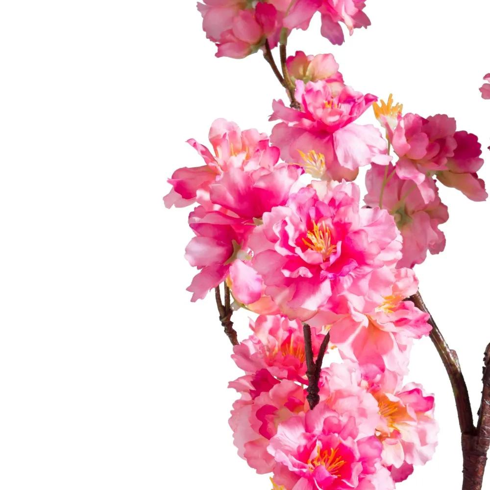 COCOmaison Kunstbloemen En -Planten>Cherry blossom spray H120cm - Roze