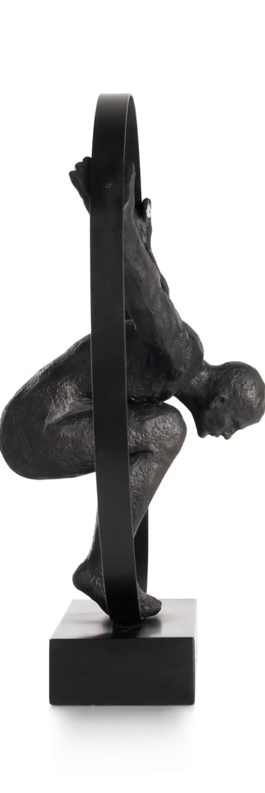 COCOmaison Beelden>Circle Man beeld H58cm - Zwart