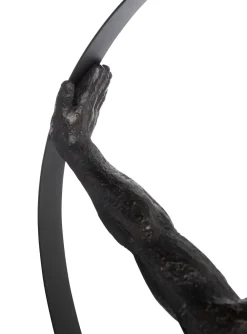COCOmaison Beelden>Circle Man beeld H58cm - Zwart